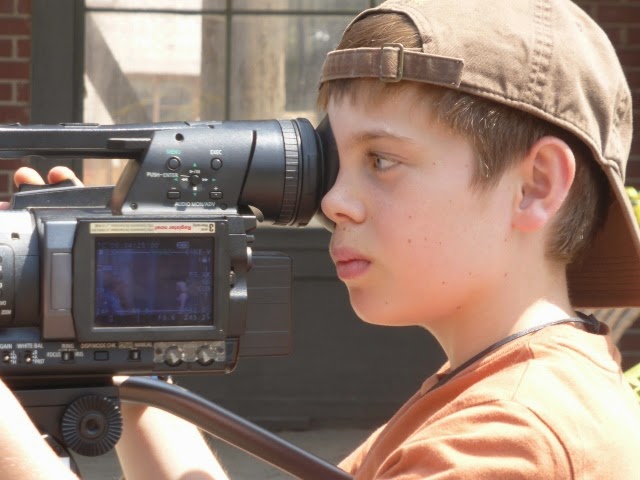 On the Universal&nbsp;backlot…