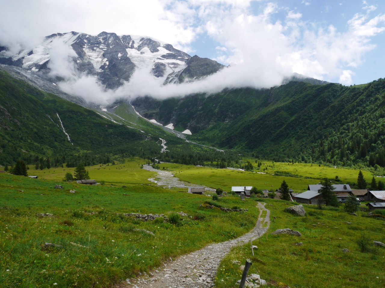 Les Houches to Les&nbsp;Contamines