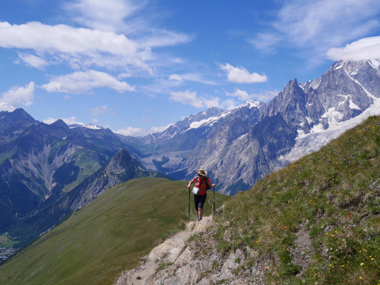 Courmayeur to Rifugio&nbsp;Bonatti